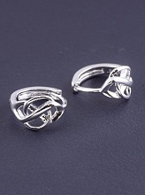 картинка Серьги 'XUPING' (родий) от магазина Wolves