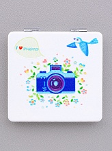 картинка Зеркальце мини  70х70мм () от магазина Wolves