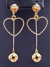 картинка Серьги 'XUPING'  (позолота 18к) от магазина Wolves