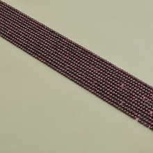 картинка Нитка Гранат 39 см 3 8 мм (Без замка) от магазина Wolves