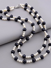 картинка Бусы Жемчуг Чешский хрусталь 50 см от магазина Wolves