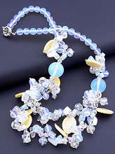 картинка Бусы Лунный камень Перламутр 60 см от магазина Wolves