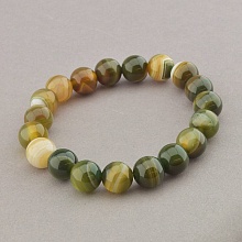 картинка Браслет 'SUNSTONES' Агат 18 см от магазина Wolves