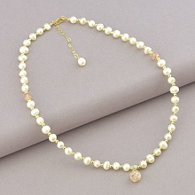 картинка Подвеска 'Fashion' Жемчуг Кварц 42 см от магазина Wolves