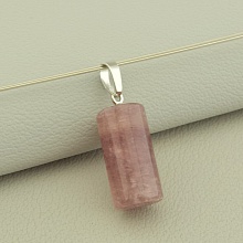 картинка Кулон Клубничный кварц 20x10мм от магазина Wolves