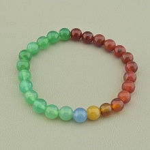 картинка Браслет 'SUNSTONES' Агат 19 см от магазина Wolves