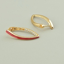 картинка Серьги 'XUPING' Фианит (позолота 18к) от магазина Wolves