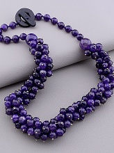 картинка Бусы+Браслет Аметист 47 см от магазина Wolves