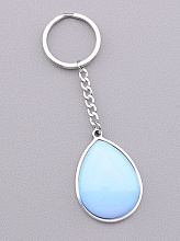 картинка Брелок 'Stainless Steel' Лунный камень от магазина Wolves