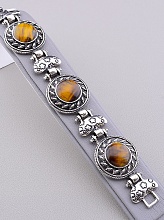 картинка Браслет Тигровый глаз 18 см от магазина Wolves