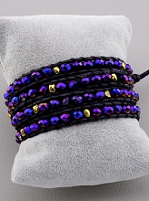 картинка Браслет 'Chan Luu' Чешский хрусталь Шнурок26 г от магазина Wolves