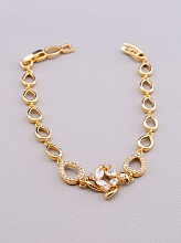 картинка Браслет 'XUPING' Фианит 17 5 см (позолота 18к) от магазина Wolves