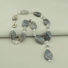 картинка Бусы Кварц Чешский хрусталь 59 см от магазина Wolves