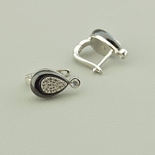 картинка Серьги 'XUPING' Фианит (родий) от магазина Wolves