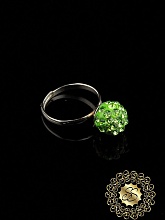 картинка Кольцо Crystal 10 мм от магазина Wolves