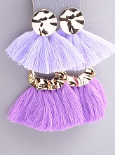 картинка Серьги Нитки 'FJ' от магазина Wolves