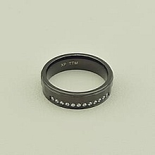 картинка Кольцо 'XUPING' Фианит (хром) от магазина Wolves