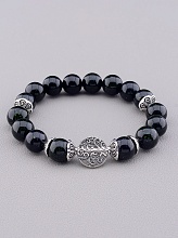 картинка Браслет 'SUNSTONES' Каирская ночь 17 см от магазина Wolves