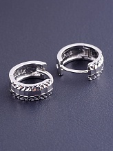 картинка Серьги 'XUPING' (родий) от магазина Wolves