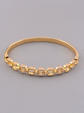 картинка Браслет 'XUPING' Фианит 17 см (позолота 18к) от магазина Wolves