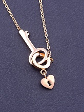 картинка Подвеска 'Stainless Steel' 45 см (позолота 18к) от магазина Wolves