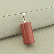 картинка Кулон Яшма 20x10мм от магазина Wolves