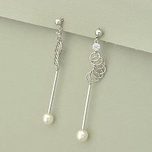 картинка Серьги 'XUPING' Майорка (родий) от магазина Wolves