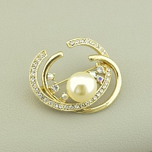 картинка Брошь Майорка Фианит от магазина Wolves