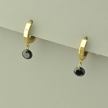 картинка Серьги 'XUPING' Фианит  (позолота 18к (лимонная)) от магазина Wolves