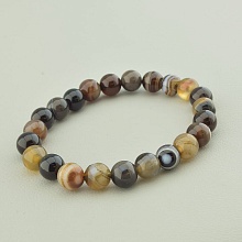 картинка Браслет 'SUNSTONES' Агат 19 см от магазина Wolves