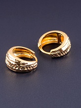 картинка Серьги 'XUPING' (позолота 18к) от магазина Wolves