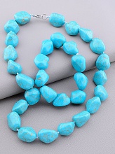 картинка Бусы+Браслет Бирюза 46 см от магазина Wolves