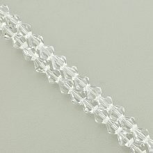 картинка Нитка Чешский хрусталь 32 см 7 5 мм (Без замка) от магазина Wolves