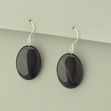 картинка Серьги 'SUNSTONES' Агат Серебро(925) от магазина Wolves