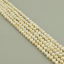 картинка Нитка Жемчуг 34 см 7 мм (Без замка) от магазина Wolves