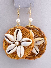 картинка Серьги 'FJ'  Лоза от магазина Wolves