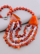 картинка Бусы 'SUNSTONES' Сердолик 53 см от магазина Wolves