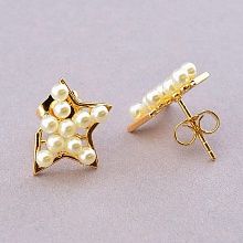 картинка Серьги 'XUPING' Майорка (позолота 18к) от магазина Wolves