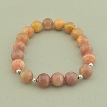 картинка Браслет 'SUNSTONES' Солнечный камень 18 см от магазина Wolves