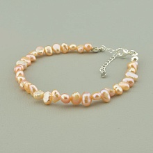 картинка Браслет 'SUNSTONES' Жемчуг 18 см от магазина Wolves