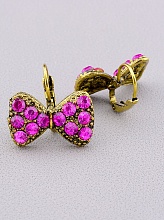 картинка Серьги 'Fashion' Сrystal Бижутерный сплав от магазина Wolves