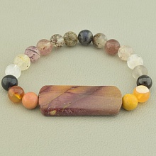 картинка Браслет 'SUNSTONES' Самоцветы 18 см от магазина Wolves