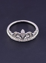 картинка Кольцо 'XUPING' Фианит (родий) от магазина Wolves