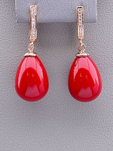 картинка Серьги 'Pataya' Майорка  (позолота 18к) от магазина Wolves