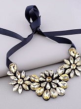 картинка Подвеска 'FJ' Фианит Ткань 60 см от магазина Wolves