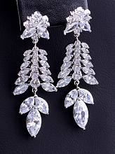 картинка Серьги 'XUPING'  (родий) от магазина Wolves