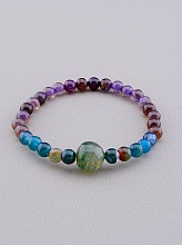 картинка Браслет 'SUNSTONES' Агат 17 см от магазина Wolves