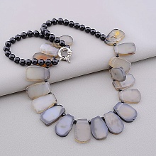 картинка Бусы Агат 67 см от магазина Wolves