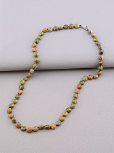 картинка Бусы 'SUNSTONES' Цоизит 48 см от магазина Wolves