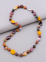 картинка Бусы 'SUNSTONES' Яшма Чешский хрусталь 46 см от магазина Wolves